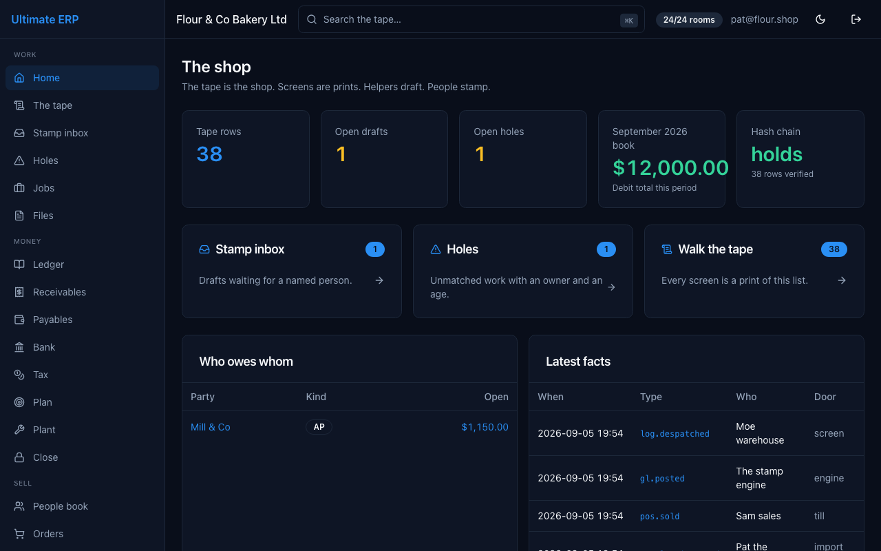 Dark mode. Same page, different paint.